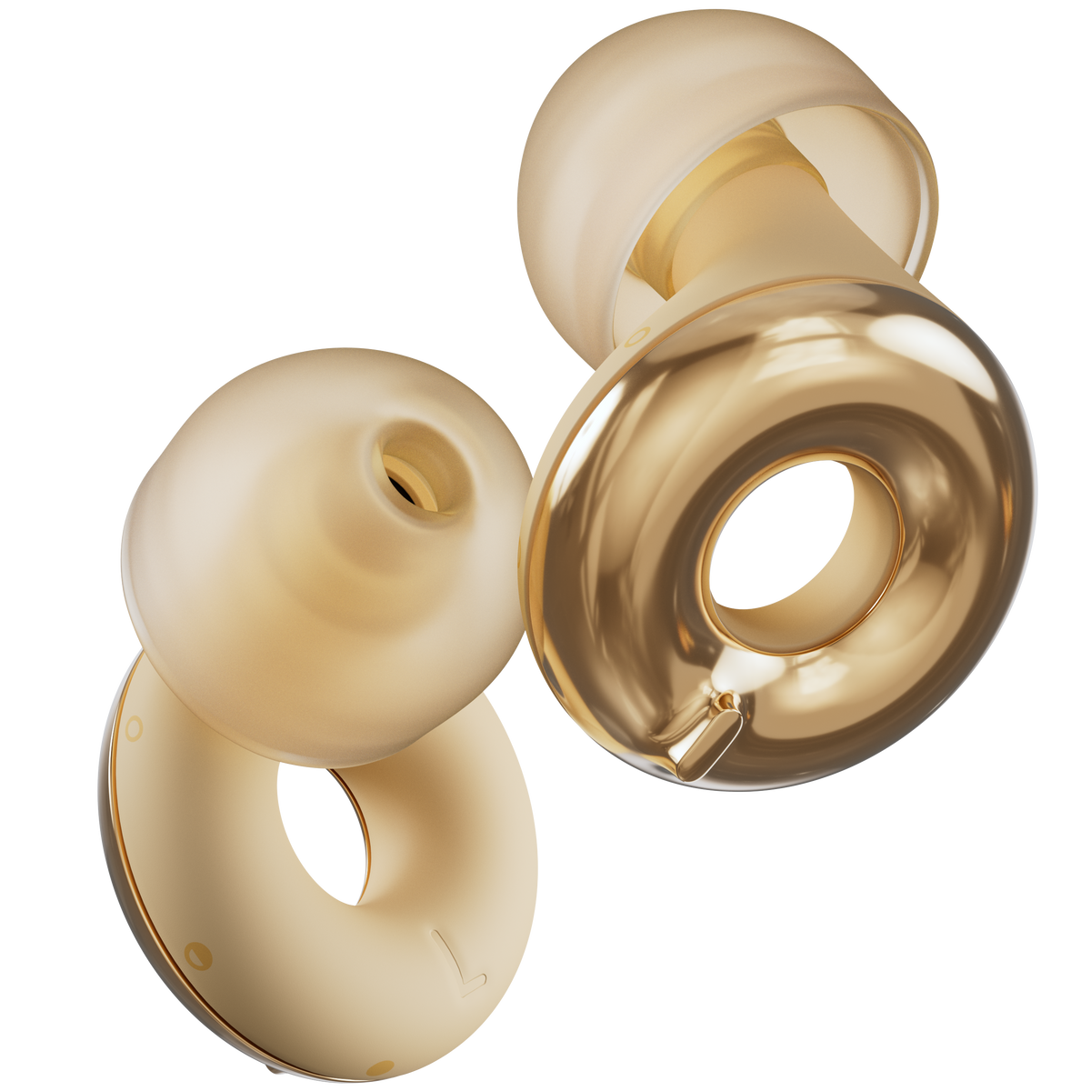 Switch 2 earplugs in gold