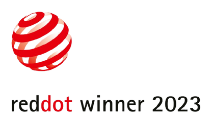 Red Dot Award logo Winner 2023'